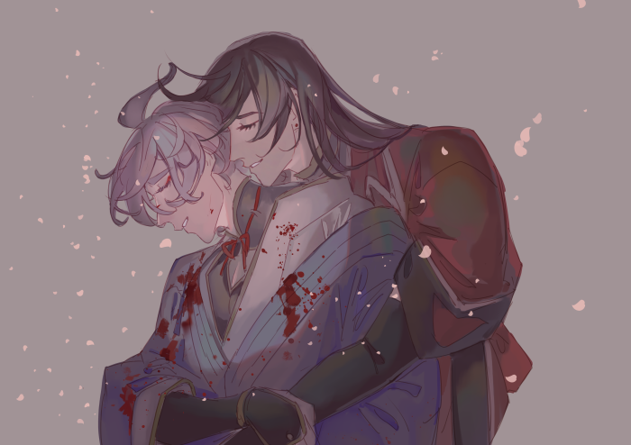 Izumi no Kami Kanesada and Kasen Kanesada from Touken Ranbu 4K