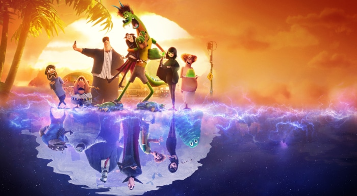 Hotel Transylvania: Transformania characters reflection
