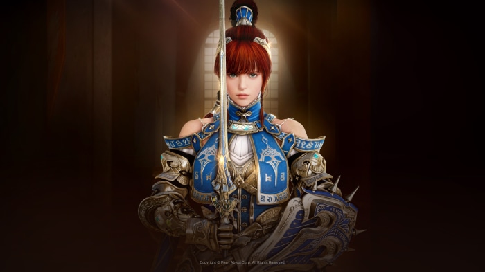 Warrior character from Black Desert Online