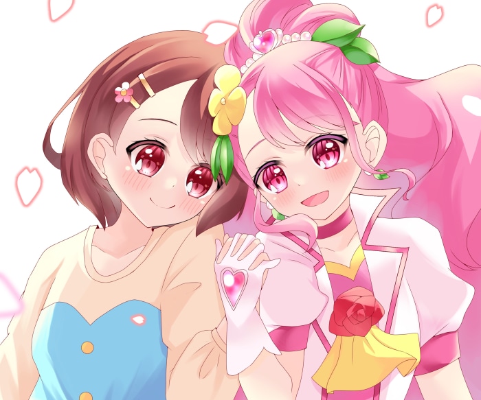 Nodoka Hanadera and Cure Grace from Healin Good PreCure