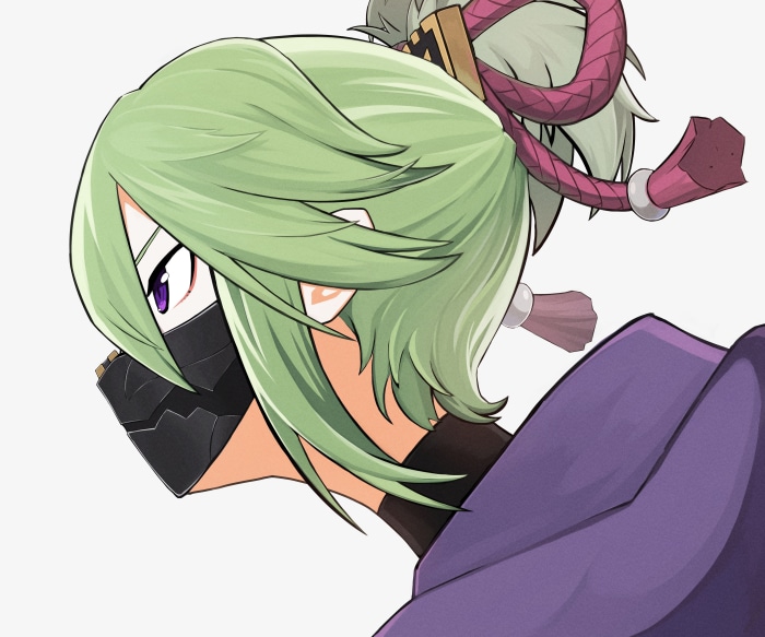 Kuki Shinobu from Genshin Impact 4K