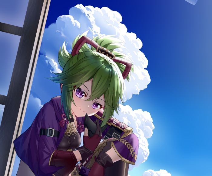 Kuki Shinobu from Genshin Impact
