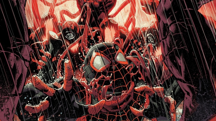 Miles Morales and Carnage in Absolute Carnage