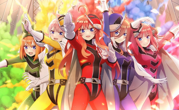 The Quintessential Quintuplets Group Artwork