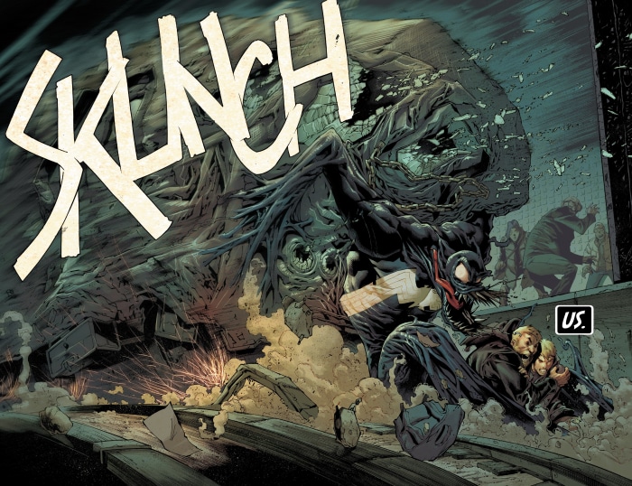 Venom and Carnage fighting in Absolute Carnage