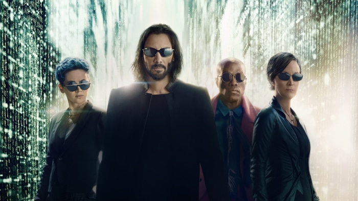 The Matrix Resurrections 4K: Neo, Trinity, Morpheus, Bugs
