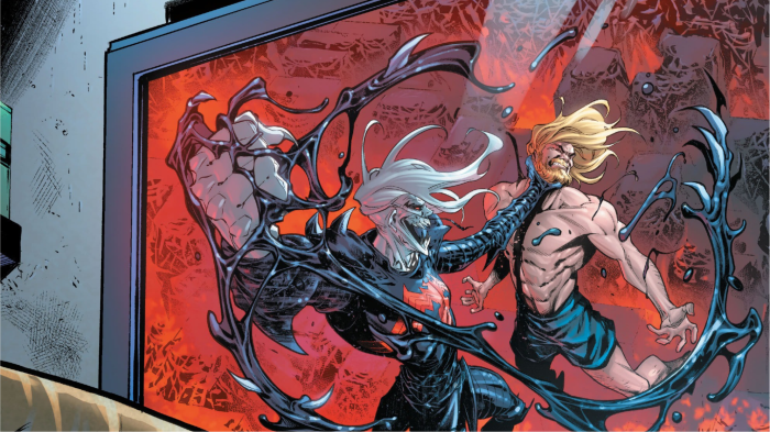 Knull and Eddie Brock from King in Black