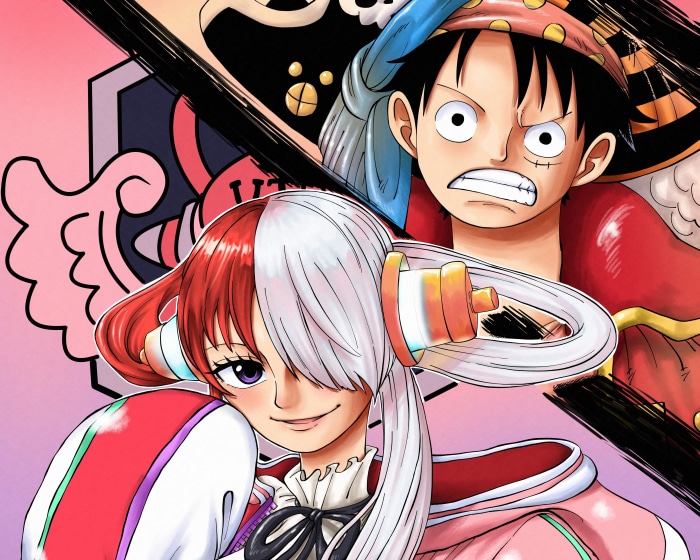 Monkey D. Luffy and Uta from One Piece Film: Red