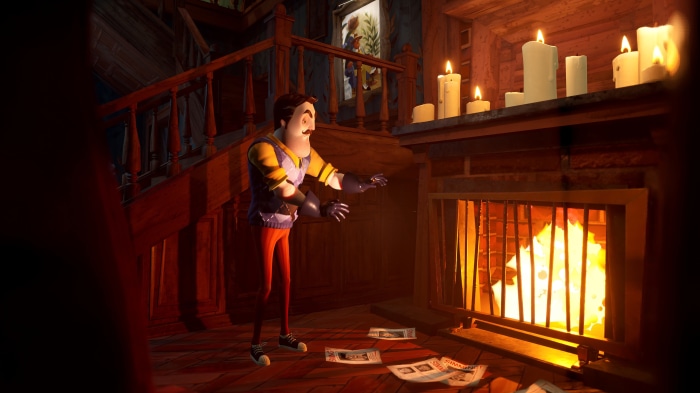 The Neighbor from Hello Neighbor 2 in 4K