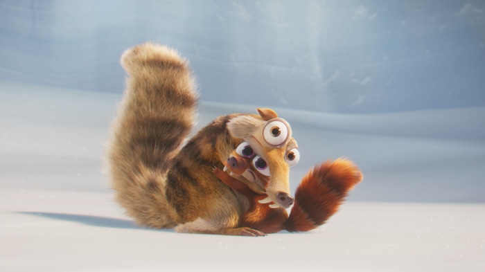 Scrat and Baby Scrat from Ice Age