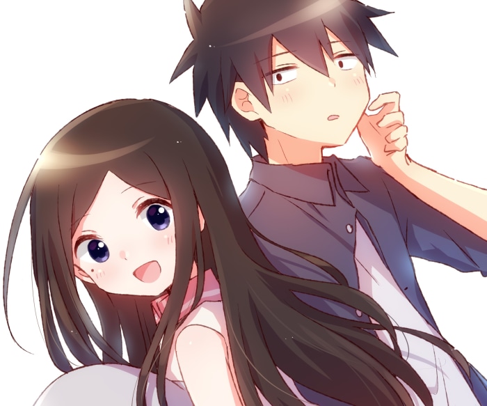 Souta Kazama and Touko Sakurai from My Senpai Is Annoying
