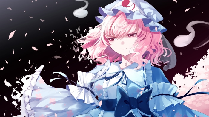 Yuyuko Saigyouji from Touhou