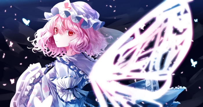 Yuyuko Saigyouji from Touhou