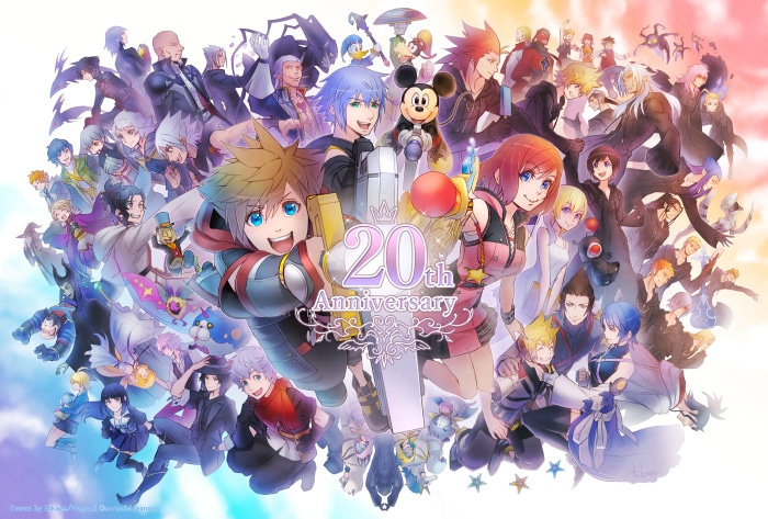 Kingdom Hearts 20th Anniversary Montage