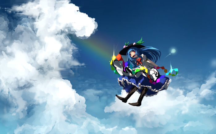 Tenshi Hinanai from Touhou Project