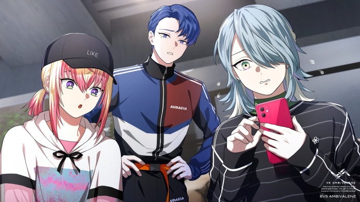 Issei, Mio, and Auguri from Vs Ambivalenz