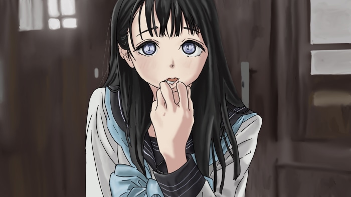 Komichi Akebi from Akebi's Sailor Uniform 4K
