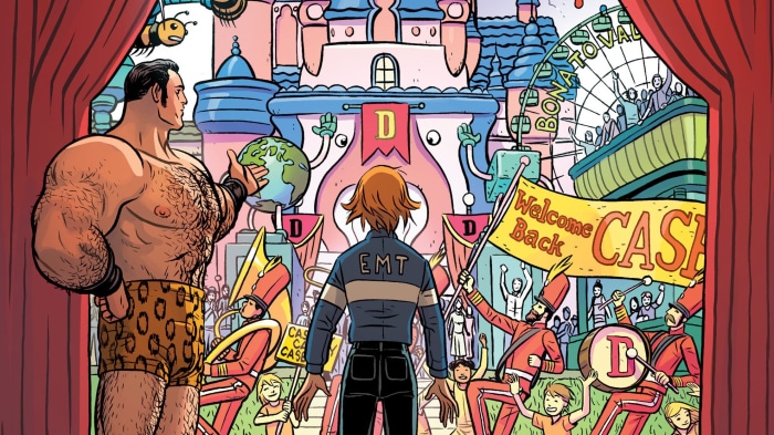 Flex Mentallo and EMT from Doom Patrol