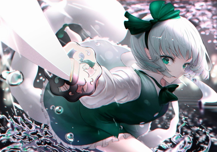 Youmu Konpaku from Touhou 4K