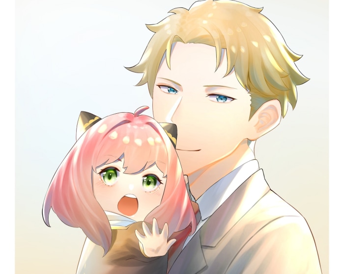 Anya Forger and Loid Forger from Spy X Family