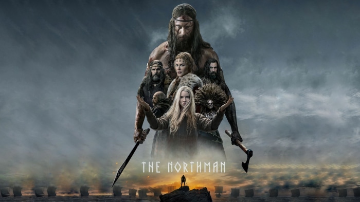 The Northman Poster with Anya Taylor-Joy and Alexander Skarsgård