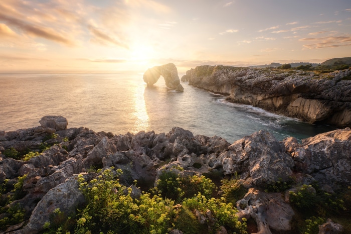 Coastal Arch at Sunrise