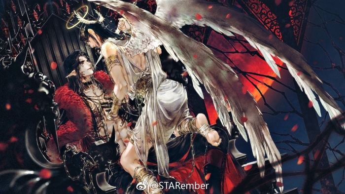 Hua Cheng and Xie Lian from Tian Guan Ci Fu