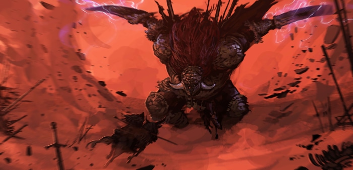 Starscourge Radahn from Elden Ring 4K