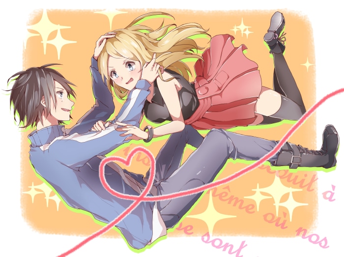 Serena and Calem from Pokemon X and Y