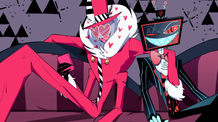 Hazbin Hotel HD, Valentino (Hazbin Hotel), Vox (Hazbin Hotel), HD ...