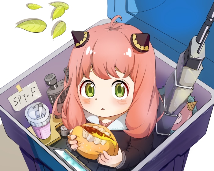 Anya Forger from Spy X Family in a box