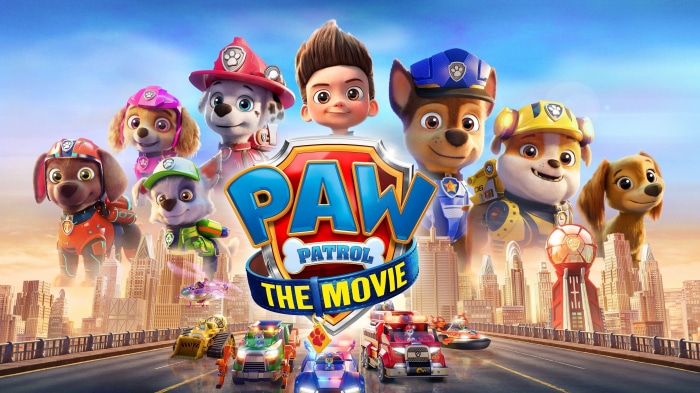 Paw Patrol The Movie Animated Characters
