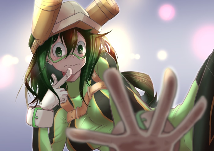 Tsuyu Asui from My Hero Academia 4K