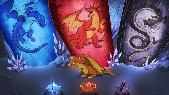 Dragons and Crystals