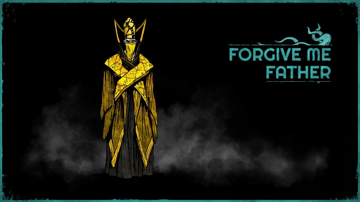 Forgive Me Father game title screen