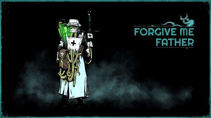 Forgive Me Father game title screen