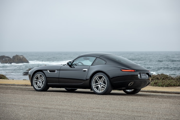 Smit Oletha Prototype car by the ocean
