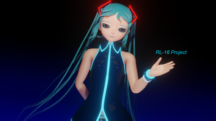 Hatsune Miku from RL-16 Project