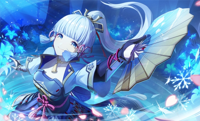 Kamisato Ayaka from Genshin Impact 4K