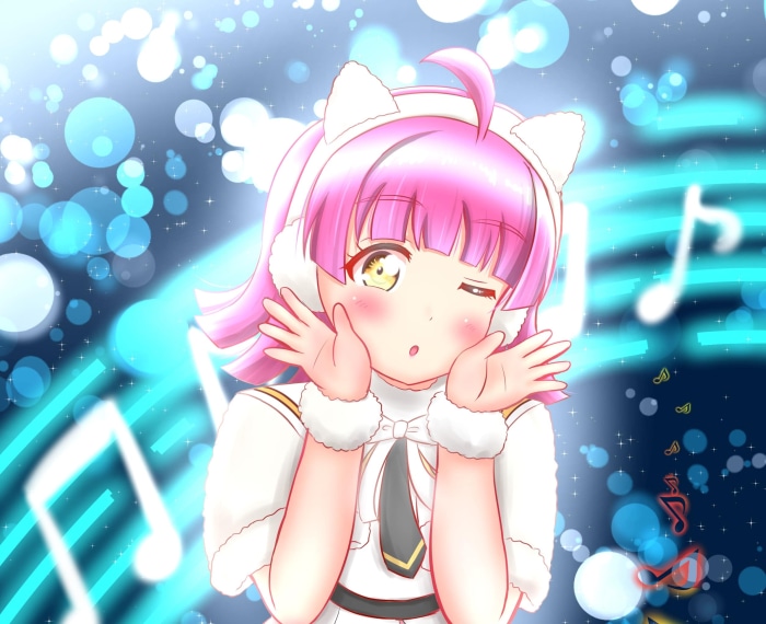 Rina Tennoji from Love Live! Nijigasaki High School Idol Club