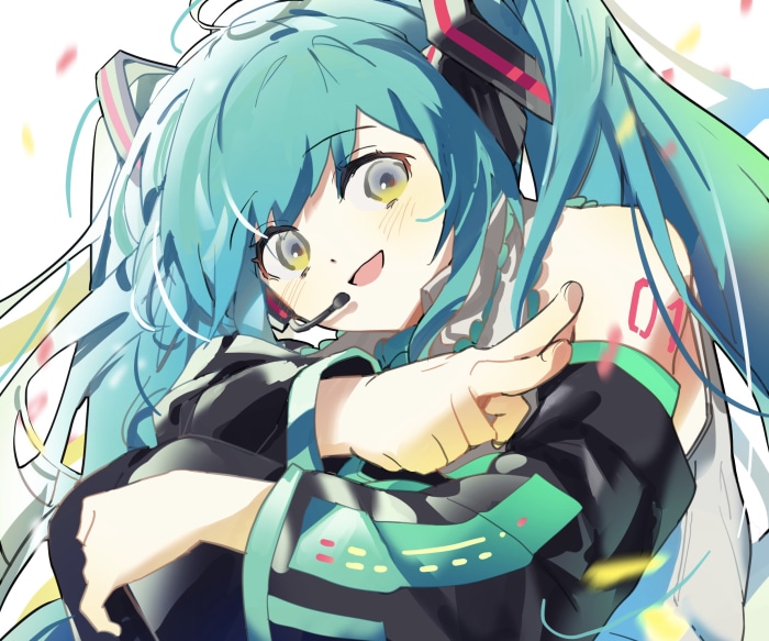 Hatsune Miku from Vocaloid