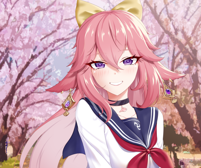Yae Miko from Genshin Impact
