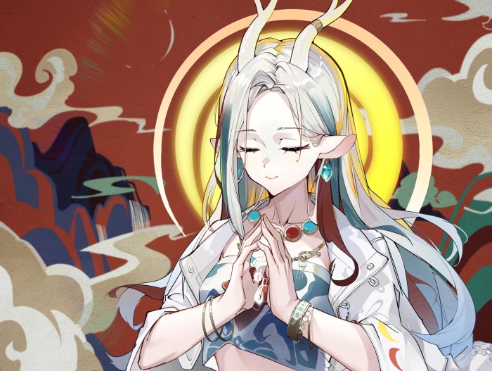 Nine-Colored Deer from Arknights