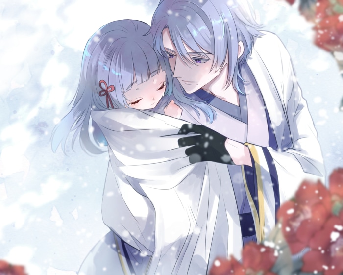 Kamisato Ayaka and Kamisato Ayato from Genshin Impact