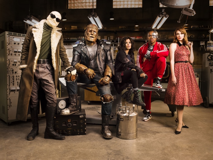 Doom Patrol 4K: Negative Man, Robotman, Crazy Jane, Cyborg, Elasti-Girl