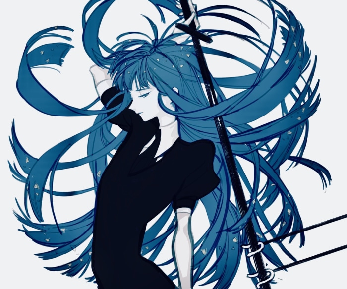 Lapis Lazuli from Houseki No Kuni