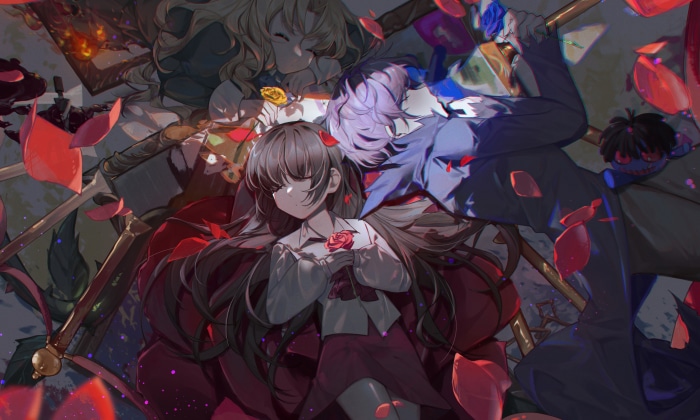 Ib, Garry, and Mary from Ib