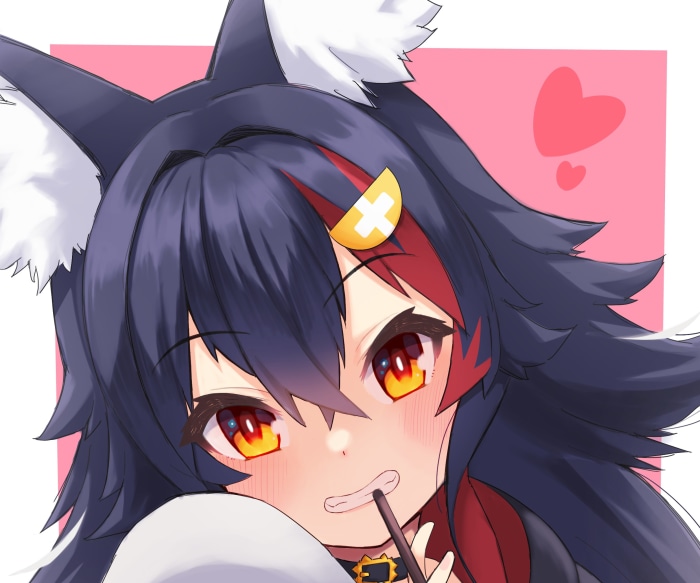 Ookami Mio from Hololive
