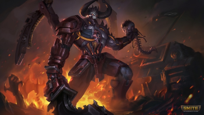 Bionic Demon Gilgamesh from Smite