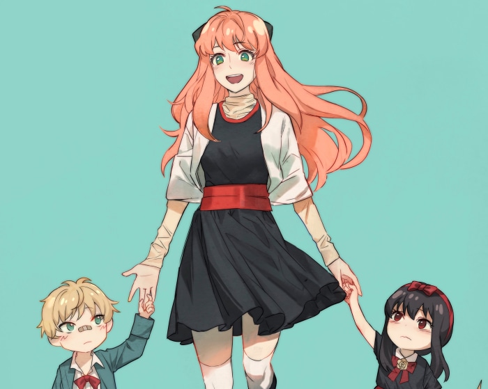 Anya Forger and siblings from Spy X Family